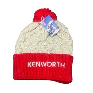 NWT Kenworth beanie with Pom